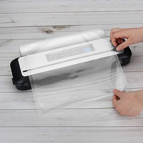 INKBIRD 4 Rolls Vacuum Sealer Bags, 11" x 25' 2 Rolls & 8" x 25' 2 Rolls Vacuum Sealer Rolls for Food Saver, Sous Vide Bags Food Storage Freezer Sealer Bag for Cooking with BPA Free - Image 5