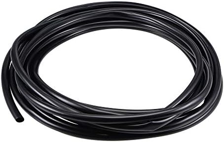 uxcell Black PVC Tube Wire Harness Tubing, 8.5mm ID 23ft Sleeve for Wire Sheathing Wire Protection - Image 3