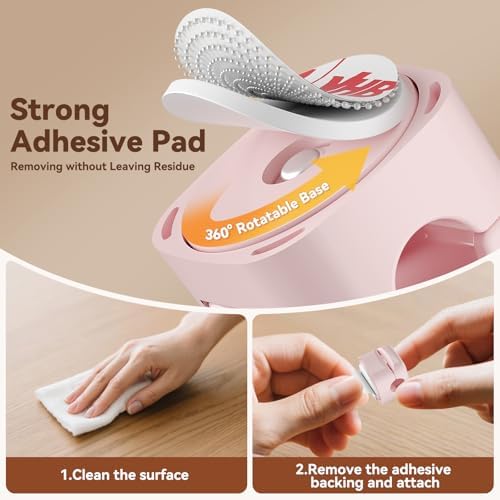 12Pack 360° Rotatable Cord Organizer for Desk Charger, Multicolor - Image 4