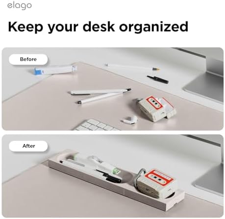 elago Smart Magnetic Desk Mat Pencil Tray - Image 4