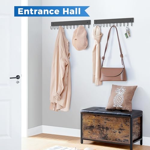 Belt Hanger Wall Mounted, Wooden Belt Organizer - Image 6