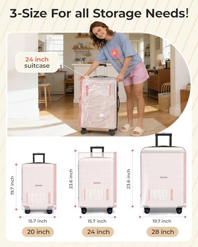 BAGSMART Travel Vacuum Bags with Rechargeable Electric Pump, 12PC Kit - Image 3