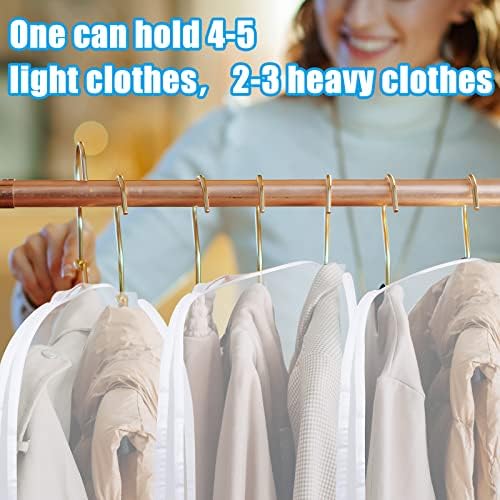 Patelai 8 Pcs 4''gusseted Shoulder Covers for Clothes Semi-transparent - Image 4