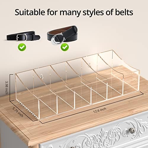 Acrylic Belt Organizer - Image 2