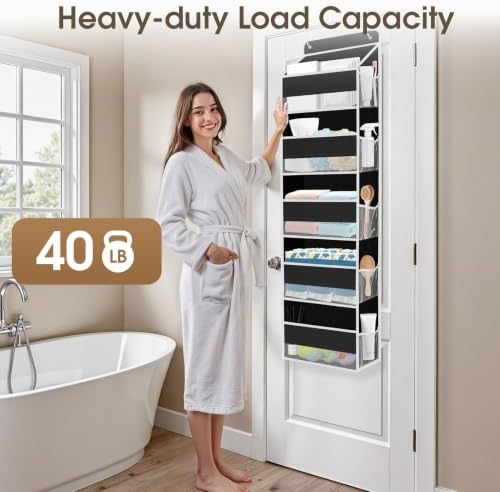 1Pack Over The Door Organizer Large Capacity Hanging Storage Room Organizer - Image 5