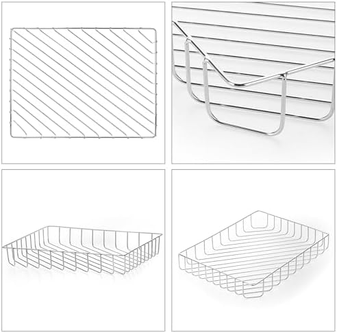 BTSKY Multipurpose A4 File Tray Wire Desk Tray Organizer, Silver - Image 6