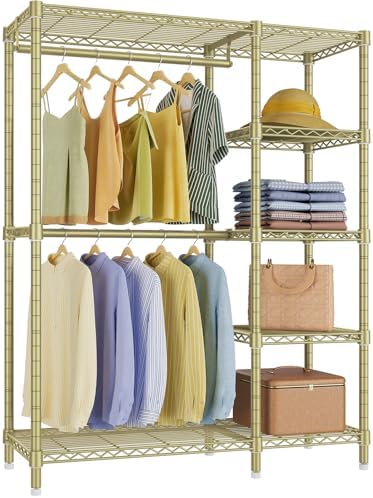 VIPEK V7 Garment Rack with Shelves Portable Closet for Hanging Clothes by VIPEK