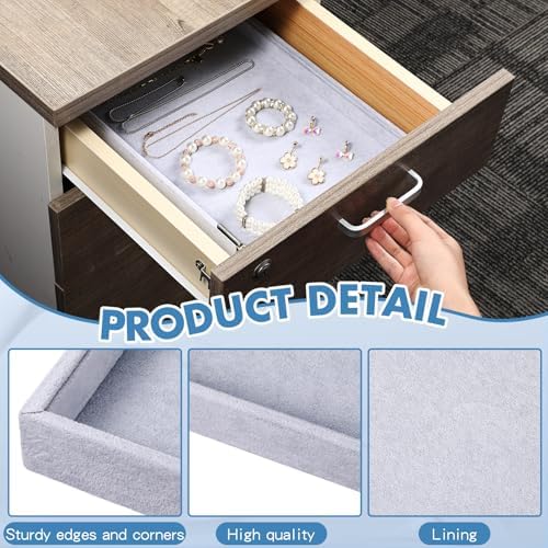 Quelay Stackable Jewelry Trays Jewelry Organizer Tray Showcase - Image 3