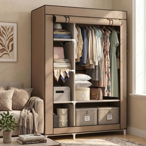 Calmootey Portable Closet Organizer, Space-Saving Storage System for Home - Image 4