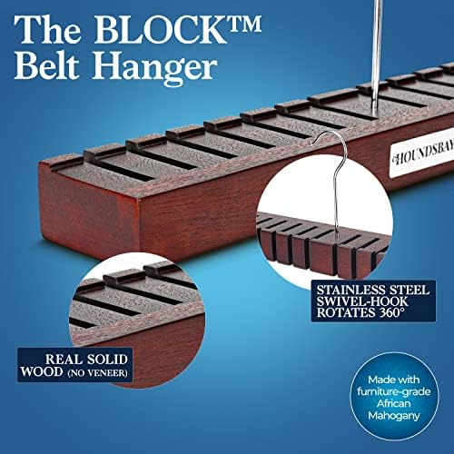 Belt Organizer & Hanger - Belt Rack & Storage - Holder for Closet - Gifts for Dad - Image 5