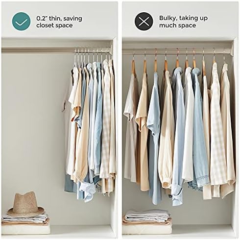 SONGMICS Clothes Hangers, Set of 100, Space-Saving - Image 7