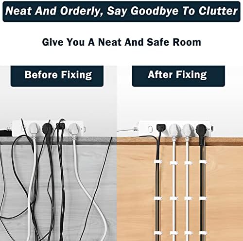 Cable Clips 10mm Nail in Cable Clip 1000 Pcs Cable Wire Clips Cable Tacks Coax Clips Speaker Wire Clips Cable Nails for Cords Cable Clamps Ethernet Cable Clip RG6 RG59 CAT6 RJ45 - Image 6