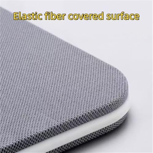 Light Gray Desk Privacy Dividers - 2 Sets, Wooden Office Partitions, Desktop Mounted Panels for Classroom & Office, 20x80cm/9.8x31.4in, Adjustable & Detachable - Image 4