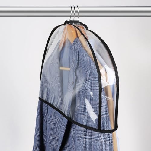 Zilink Clear Shoulder Covers for Clothes Breathable Clothes Covers, 15 Pack - Image 3