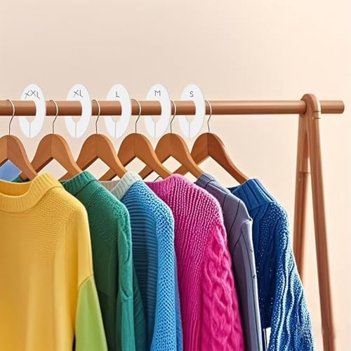 10-Pack Closet Dividers for Hanging Clothes - Image 6