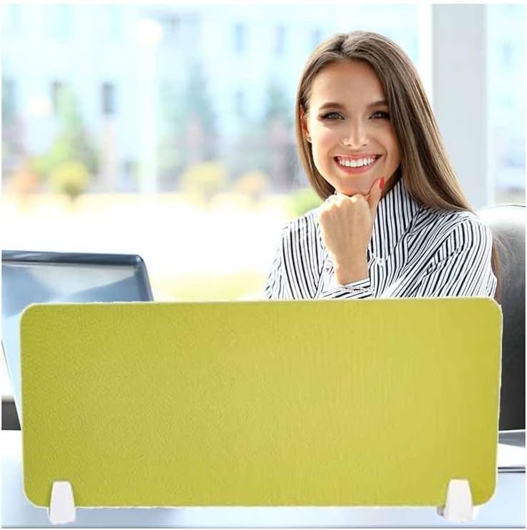 Adjustable Desk Dividers, Removable Privacy Panels for Cubicles, Classroom Partitioning, Teacher Supplies with Clips - Enhance Focus & Collaboration by Unknown