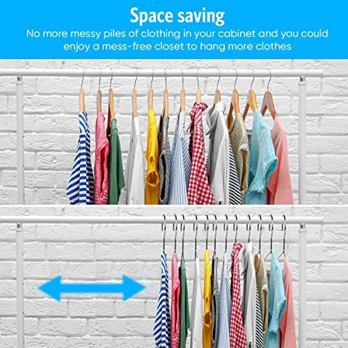 Fayleeko Wire Coat Hangers 120 Pack Strong Heavy Duty Stainless Steel Metal Ultra Thin Space Saving Clothes Hangers 16.5 Inch - Image 5