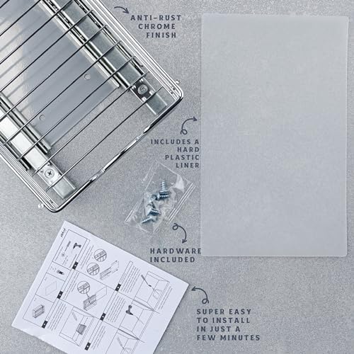 Pull Out Cabinet Organizer for Spices, Cans 6-1/2 "W x 10-1/2"D x 2-3/4”H - Image 4