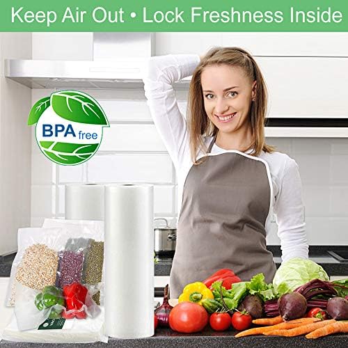 O2frepak 4Pack 8x50' Vacuum Sealer Seal a Meal Bags Rolls with BPA Free - Image 4