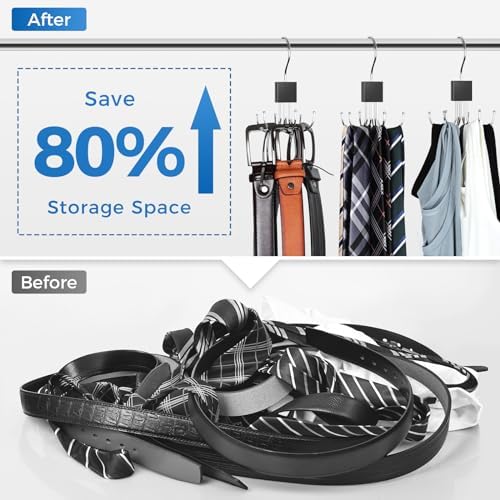 1 Pack Belt Hanger, Belt Organizer for Closet - Image 2