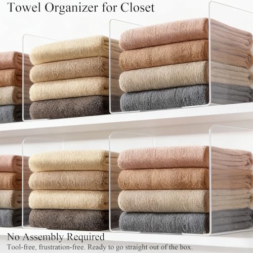 Acrylic Shelf Dividers Closet Organizers for Home Organization Enthusiasts - Image 4