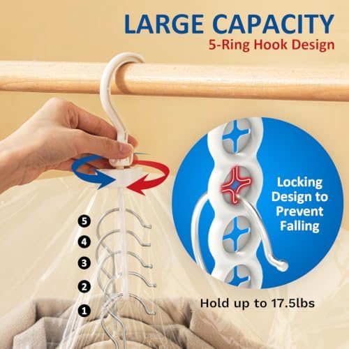 Hanging Vacuum Storage Bags, Space Saver for Clothing, 4 Long with Pump - Image 4