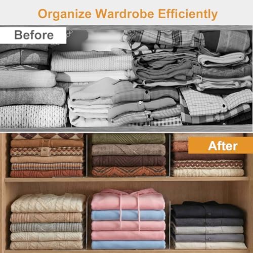 SortNStore Shelf Dividers Closet Organization: 10" Tall x 16" Deep (Deeper) - Image 6