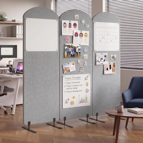 72 x 66 inch Freestandings Privacy Panel 3 Panel 24 inch Panels by Unknown