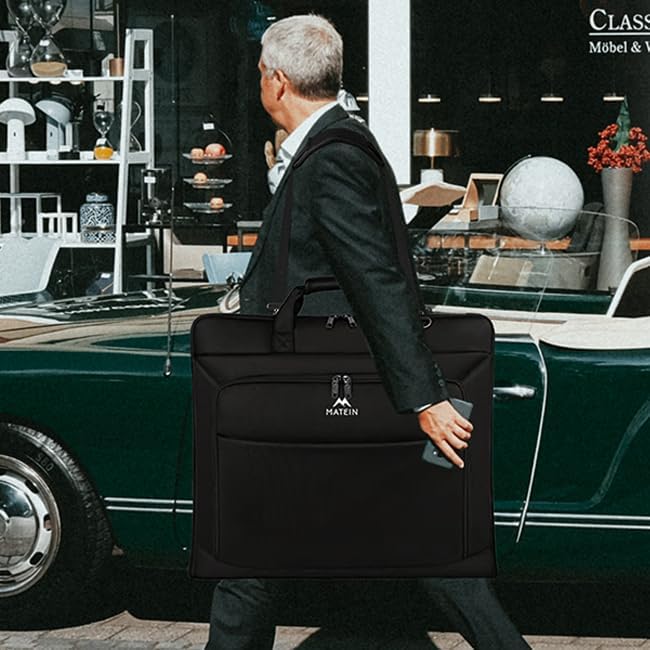 MATEIN Garment Bag for Travel, Large Carry on Garment Bags for Business - Image 2