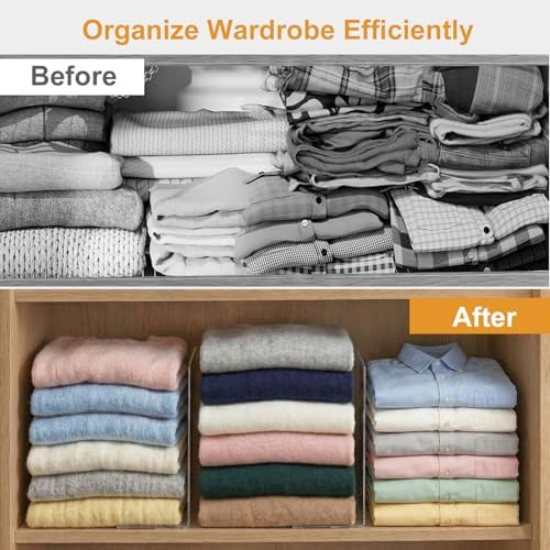 SortNStore Shelf Dividers Closet Organization: 12" Tall x 12" Deep (Taller) - Image 6