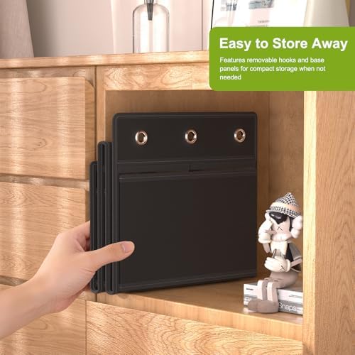 Over the Door Shoe Organizer for 16-20 Pairs, Black - Image 7