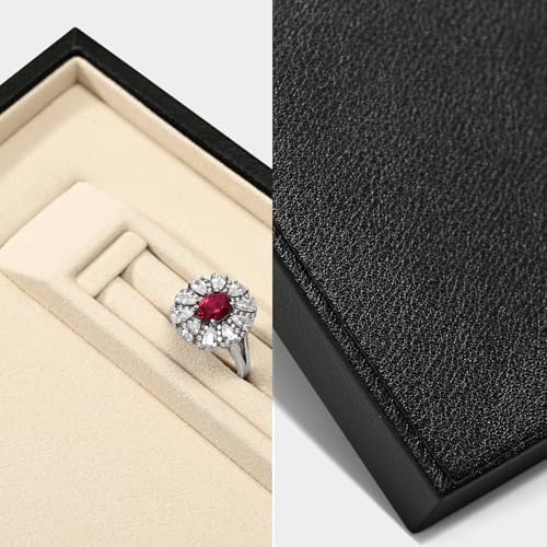 Oirlv Black Velvet Jewelry Display Tray 13.78"x9.45" - Image 4