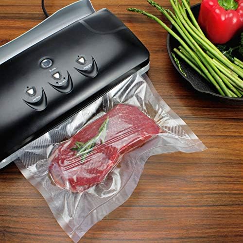 Vacuum Sealer Bags Rolls (2-Pack), 8” X 50’ Heavy Duty Commercial Grade Embossed Bags for Food Preservation Freezer Sous Vide Cooking(Total 100 Feet) - Image 2