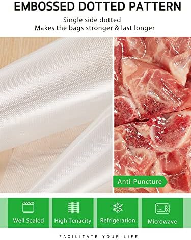 Syntus 6" x 100' Vacuum Sealer Bags Rolls Keeper with Cutter Dispenser - Image 4