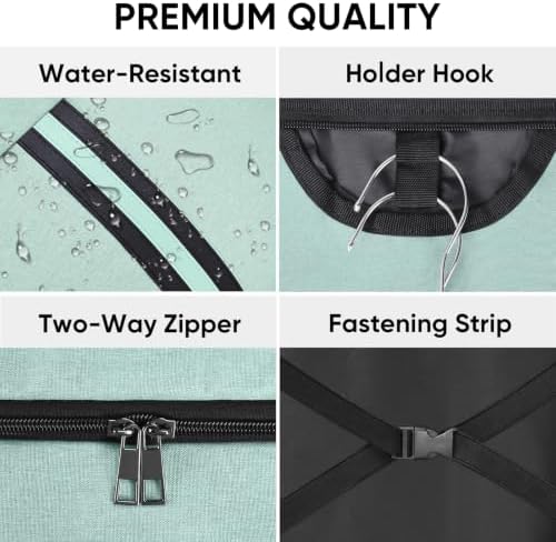 BALEINE Garment Bags for Travel, Water Resistant Carry on Suit Bag - Image 2