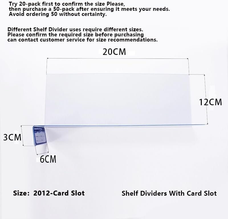 20 Pcs 2012 Shelf Dividers Plastic Wire Shelf Label Holder, Reusable Shelf Tags for Pantry Retail Store, Supermarket UPC Price Card & Ticket Display, Tight Snap Lock Closure,Supermarket price tags - Image 2