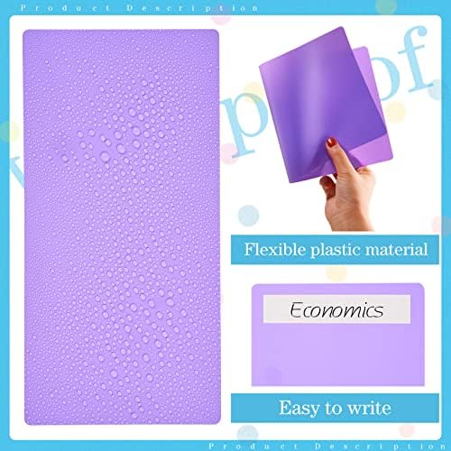 Gersoniel 16 Pcs Library Shelf Dividers Book 6 x 12 Inch Comic Book Divider - Image 3