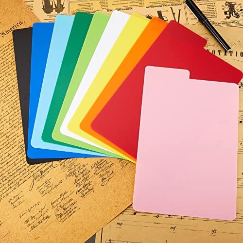 Lewtemi 20 Pcs Comic Book Dividers with Tabs Book Shelf Dividers - Image 6