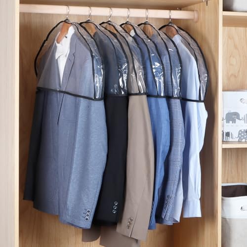 Zilink Clear Shoulder Covers for Clothes Breathable Clothes Covers, 15 Pack - Image 6