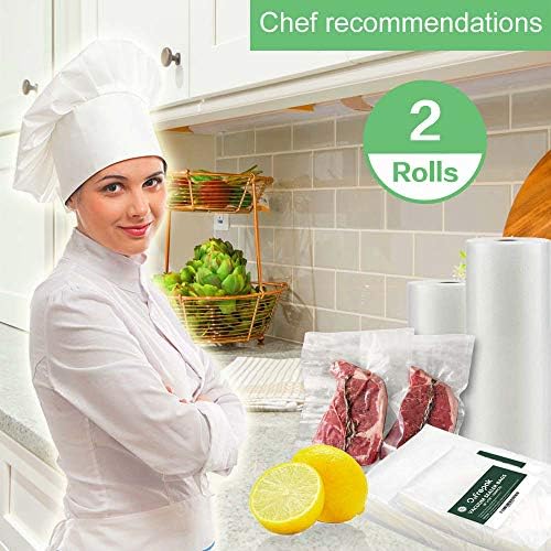 O2frepak 2Pack Vacuum Sealer Bags Rolls 8"x50' for Food Storage - Image 2