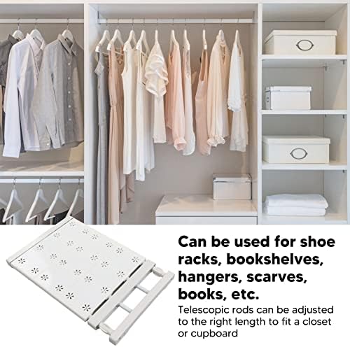 Extendable Wardrobe Partition Storage Board - Space Saving Layered Divider for Cabinet, Adjustable Closet Organizer(38-60cm) - Image 3