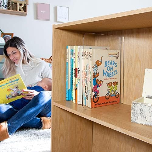 Bee Neat Closet Acrylic Shelf Dividers, Closet Organizer, 2 Pack, 8", 11 ⅝" - Image 2