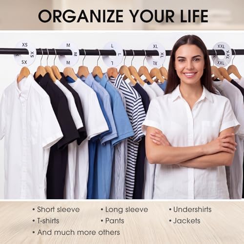 Blulu 10 Round Closet Dividers for Clothing Rack Organizers - Image 2