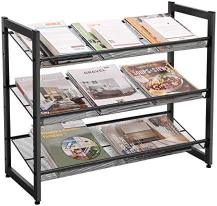 SONGMICS Metal Shoe Rack, 3-Tier Shoe Orgainzer, Holds 9-12 Pairs - Image 7
