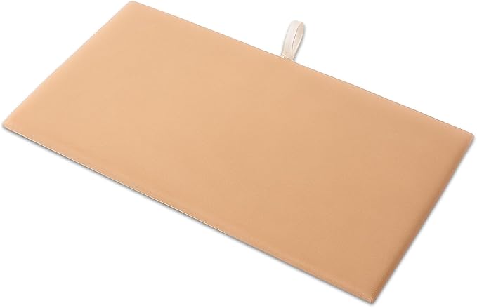 TheDisplayGuys For Your Modern Living 2-Pack Flat Foam Cushion Jewelry Display Pad Inserts - Velvet - Tray/Case Liners - Necklaces, Bracelets, Watches (Brown) by The Display Guys