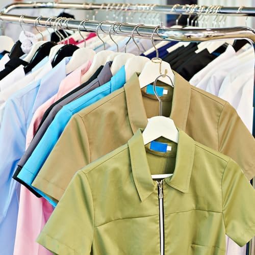 Sumnacon Cascading Hanger Hooks for Velvet Wooden Hangers, 30Pcs Gold - Image 5