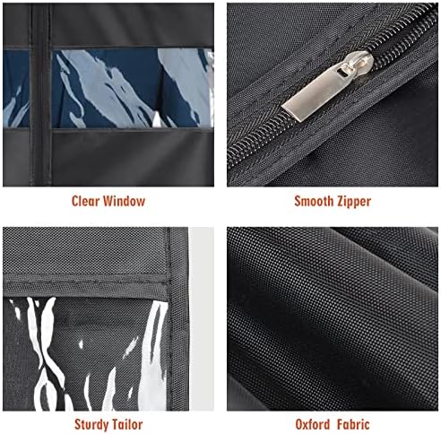 Univivi Garment Bag Suit Bag for Storage and Travel, 43 Inch, Set of 5 - Image 3