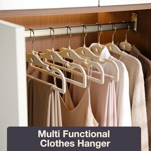 Velvet Pants Hangers 20 Pack Velvet Hangers Non Slip,for Pants Coat - Image 6