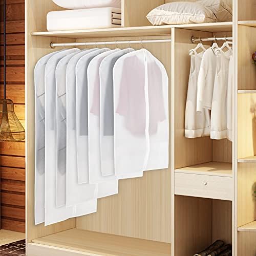 Zilink Garment Bags Suit Bag for Closet Storage 43 in, 6 Pack - Image 3