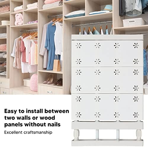 Extendable Wardrobe Partition Storage Board - Space Saving Layered Divider for Cabinet, Adjustable Closet Organizer(38-60cm) - Image 4